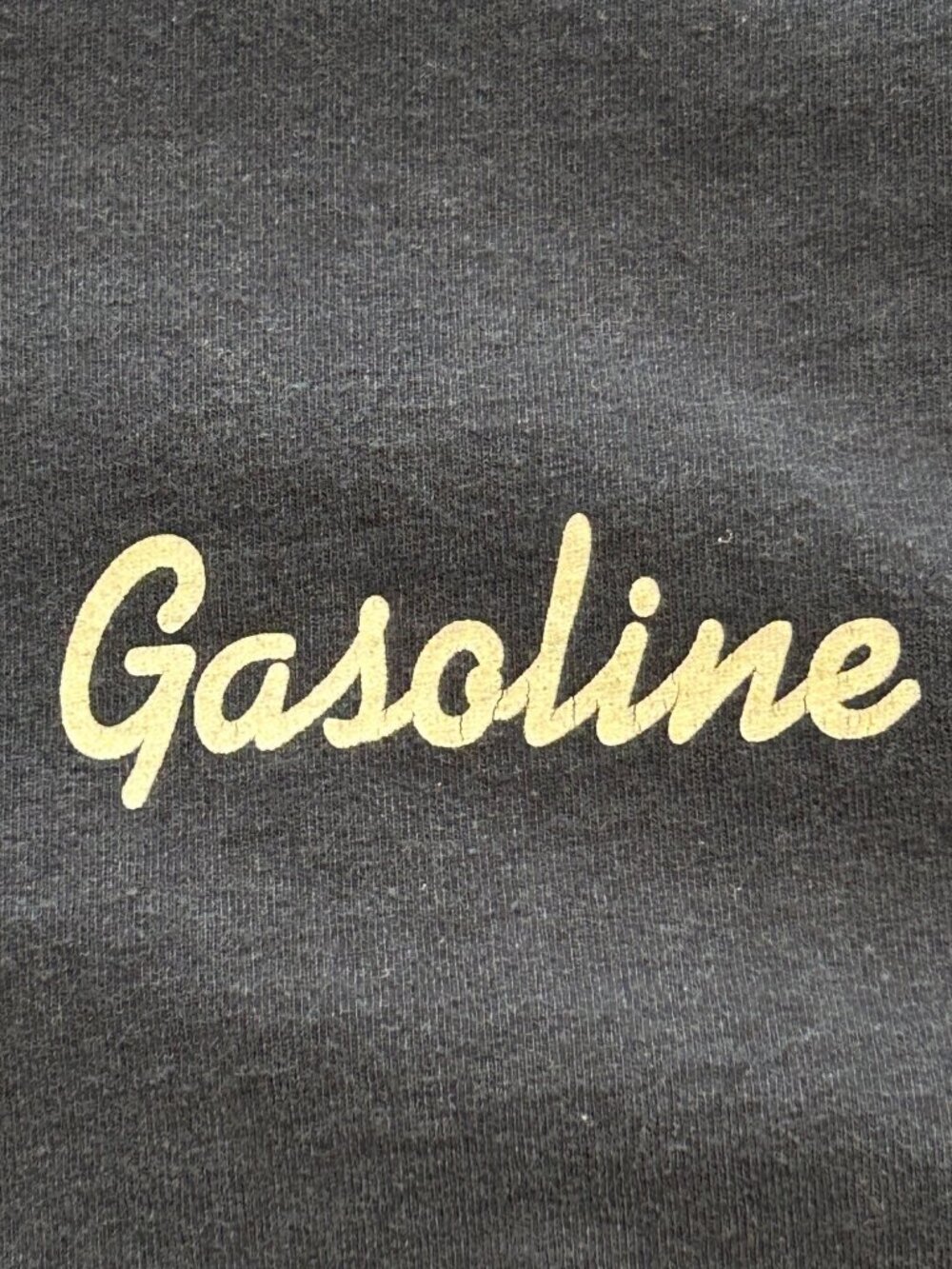 Gasoline Graphic T-Shirt XL Black Ford Hot Rod Coupe Garage Wear Kustom Kulture - Picture 4 of 7